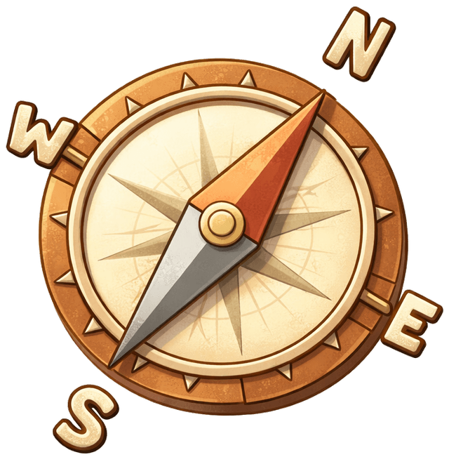 Map Reference Compass